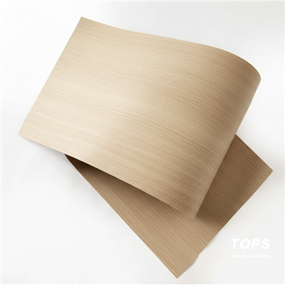 פרימיום 0.6 מ"מ Ultra-אלון לבן עבה פורניר עץ משוחזר